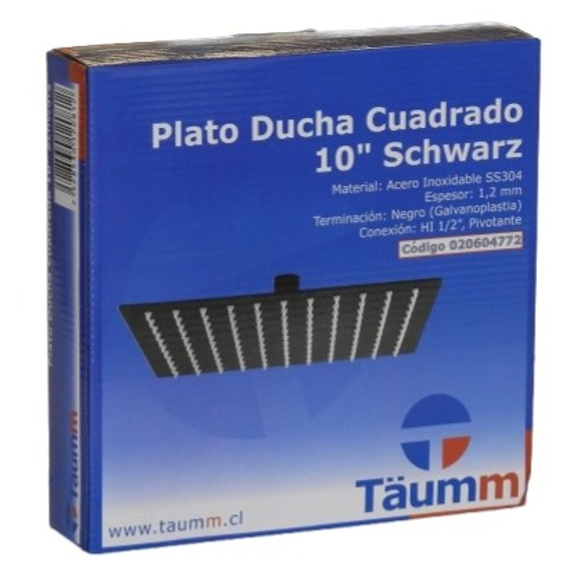 Plato Ducha Cuadrado 10