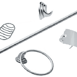 Set Accesorios Baño 5 piezas Colomba