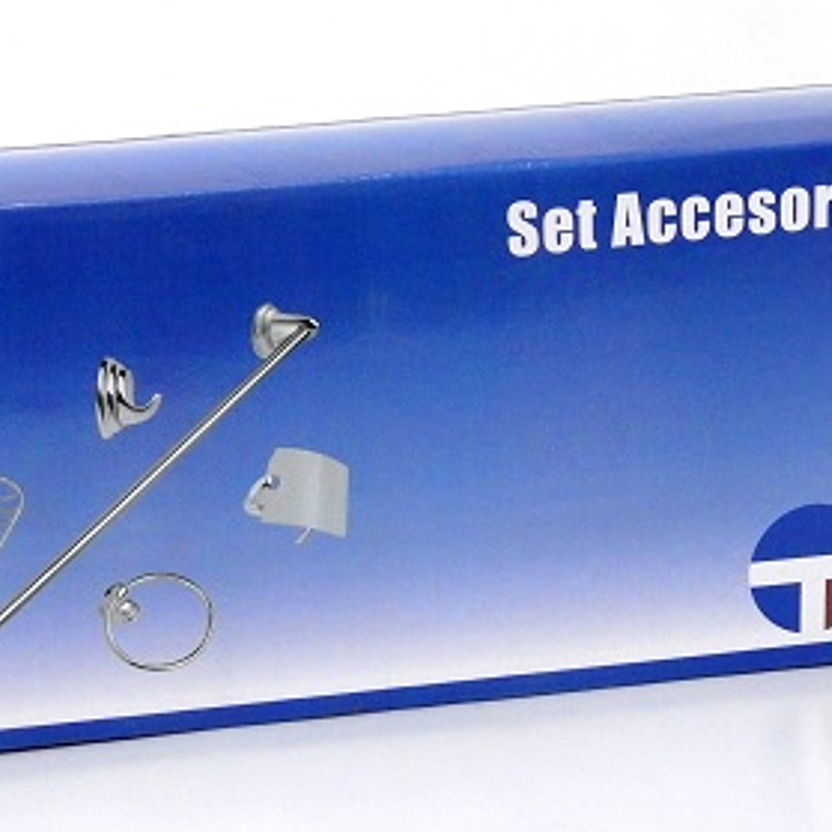 Set Accesorios Baño 5 piezas Colomba 2