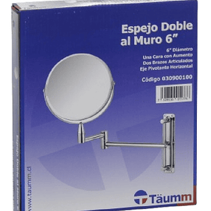 Espejo doble al muro 6