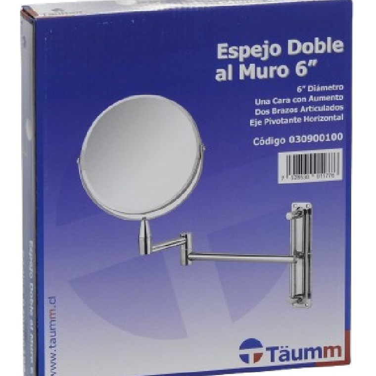 Espejo doble al muro 6