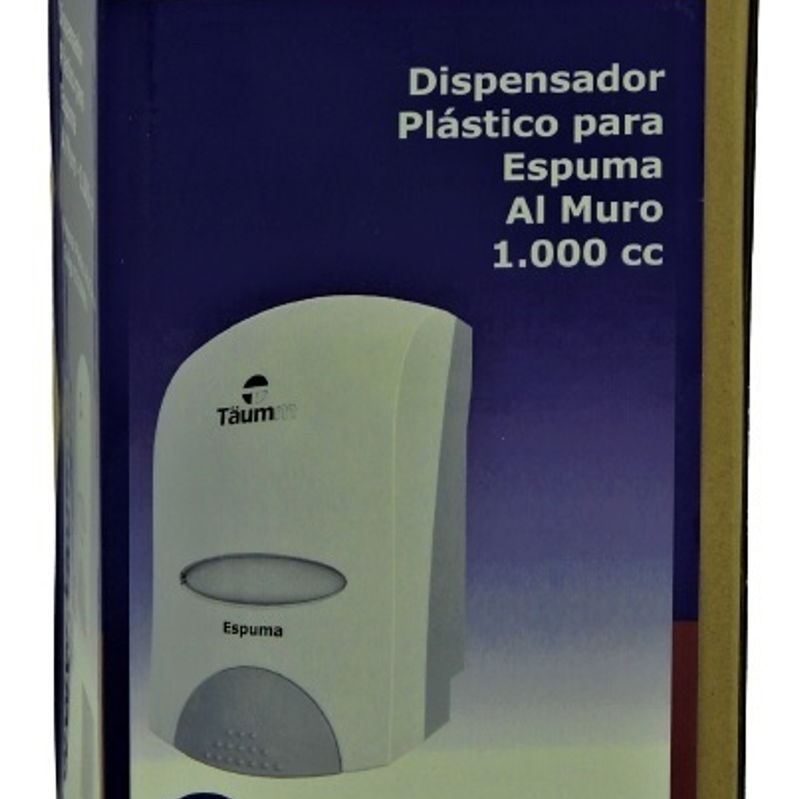 Dispensador Plástico Jabón Espuma 1000 2