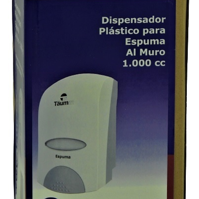 Dispensador Plástico Jabón Espuma 1000 2