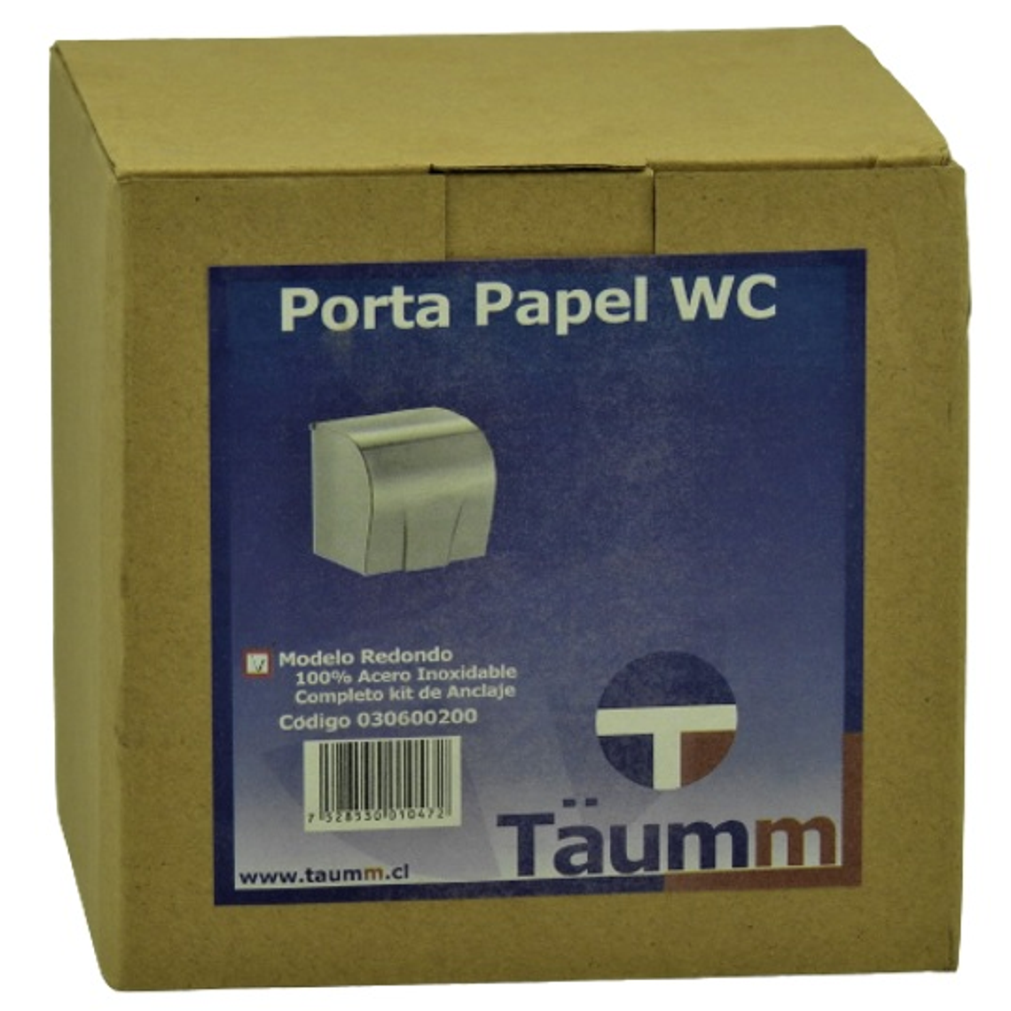 Porta Papel WC Redondo 2