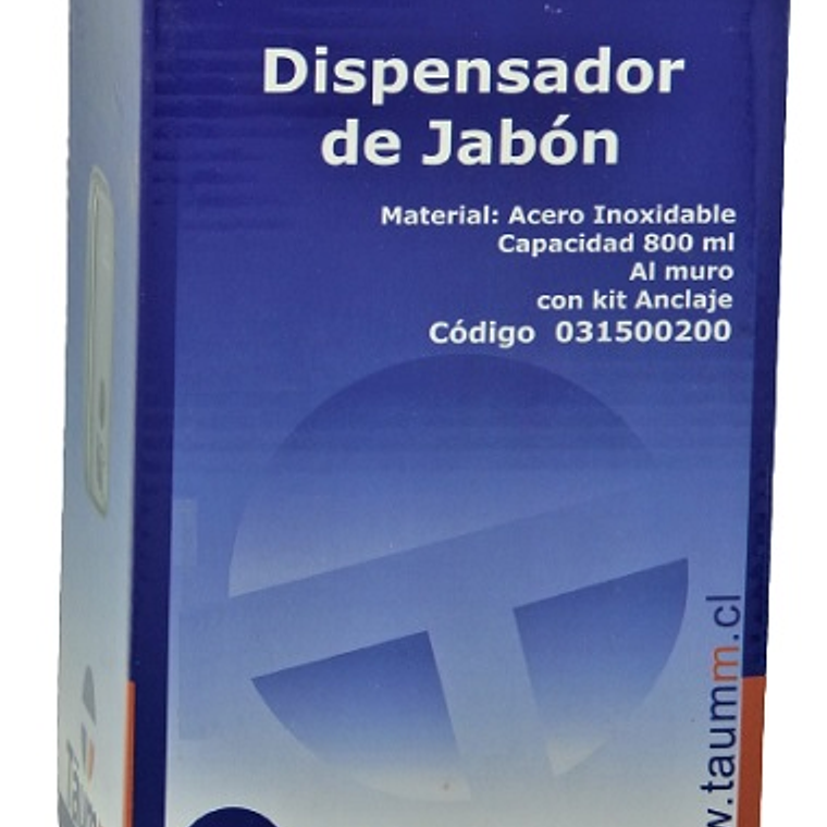Dispensa Jabón al muro 800 2