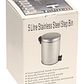 Basurero Pedal Acero Inoxidable 5 lt - Miniatura 2