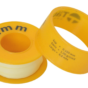 Teflón Amarillo 3/4