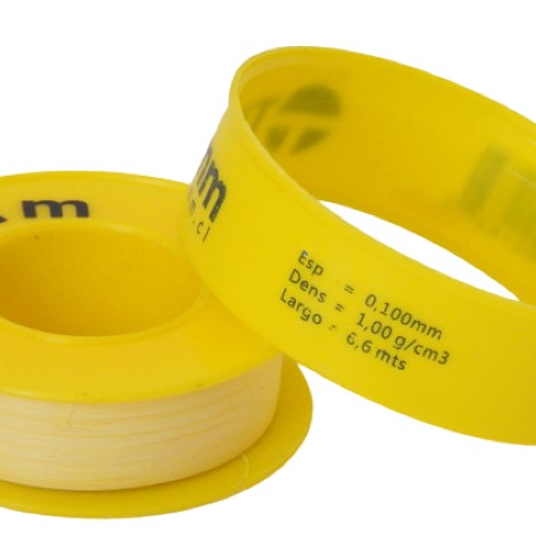 Teflón Amarillo 1/2