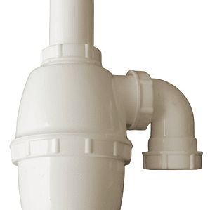 Sifón 1.1/4-1.1/2 Plástico /Codo Salida