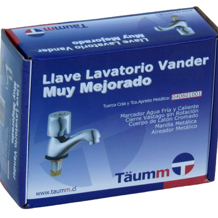 Llave Lavatorio Vander Muy Mejorada 2