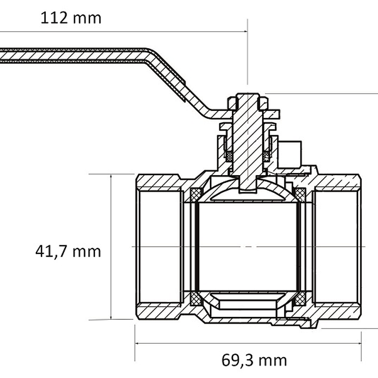 Válvula Bola Pesada 1