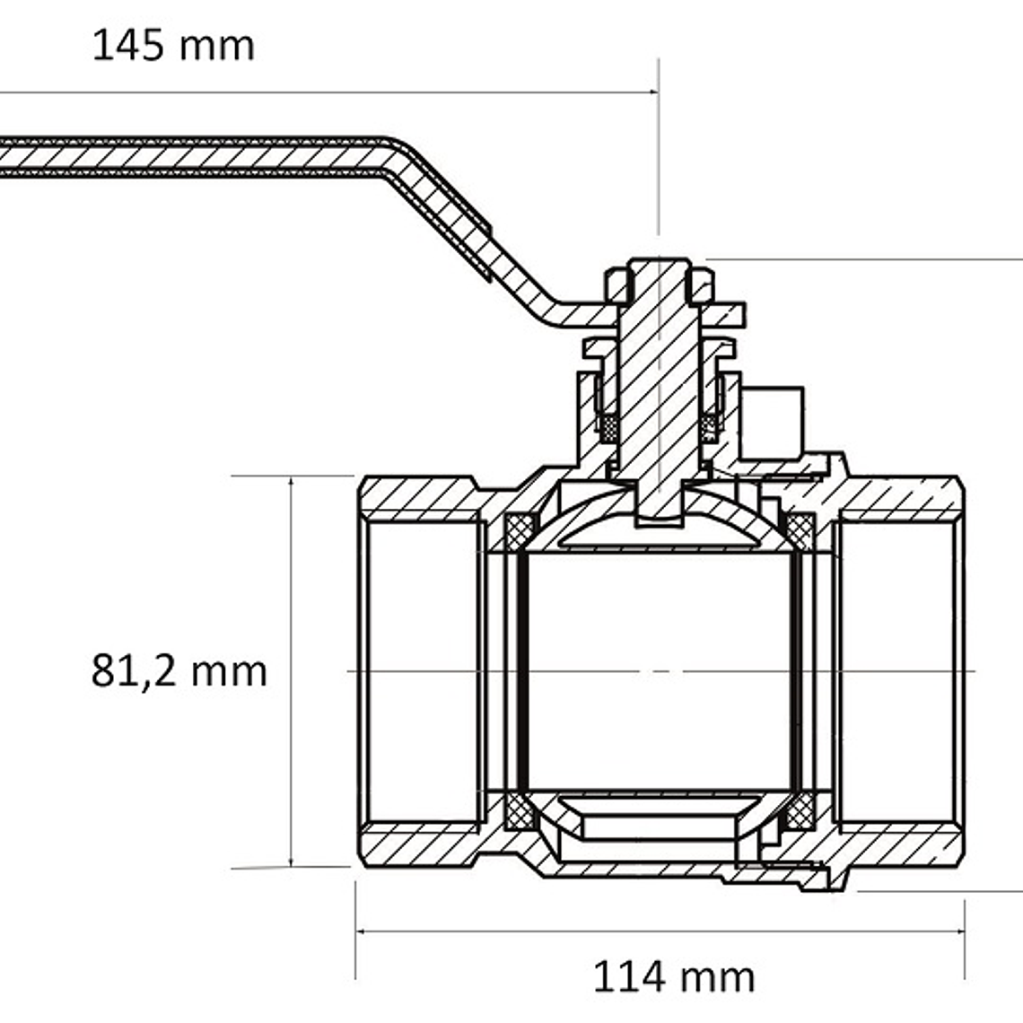 Válvula Bola Pesada 2