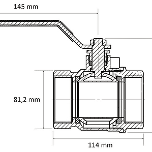 Válvula Bola Pesada 2