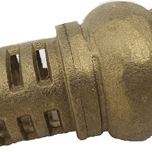 Válvula Fondo-Pie Rejilla Metálica 3/4