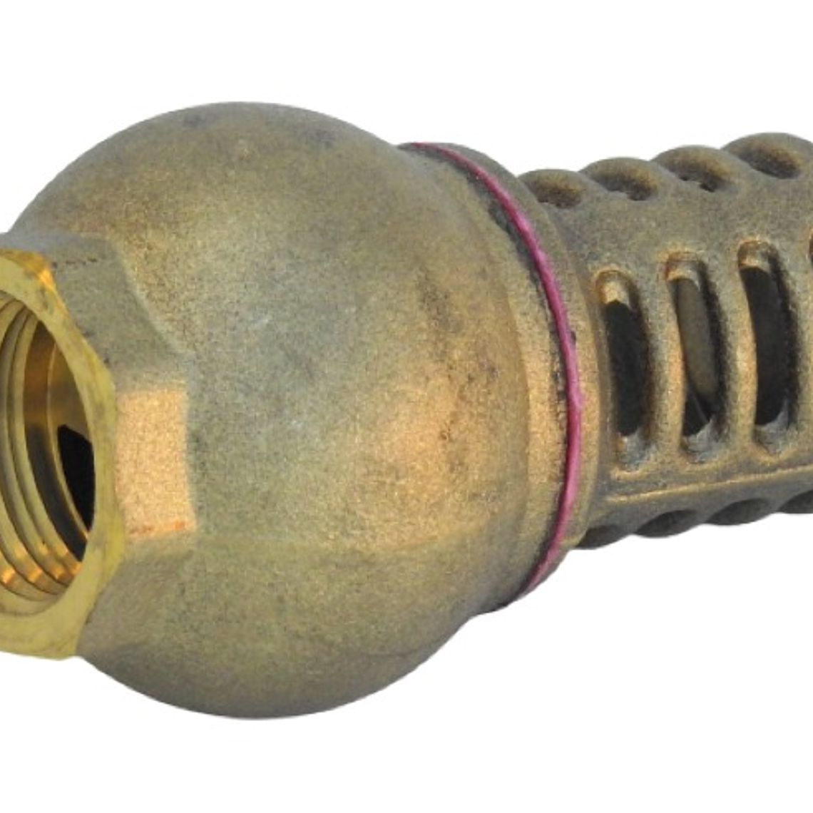 Válvula Fondo-Pie Rejilla Metálica 1/2