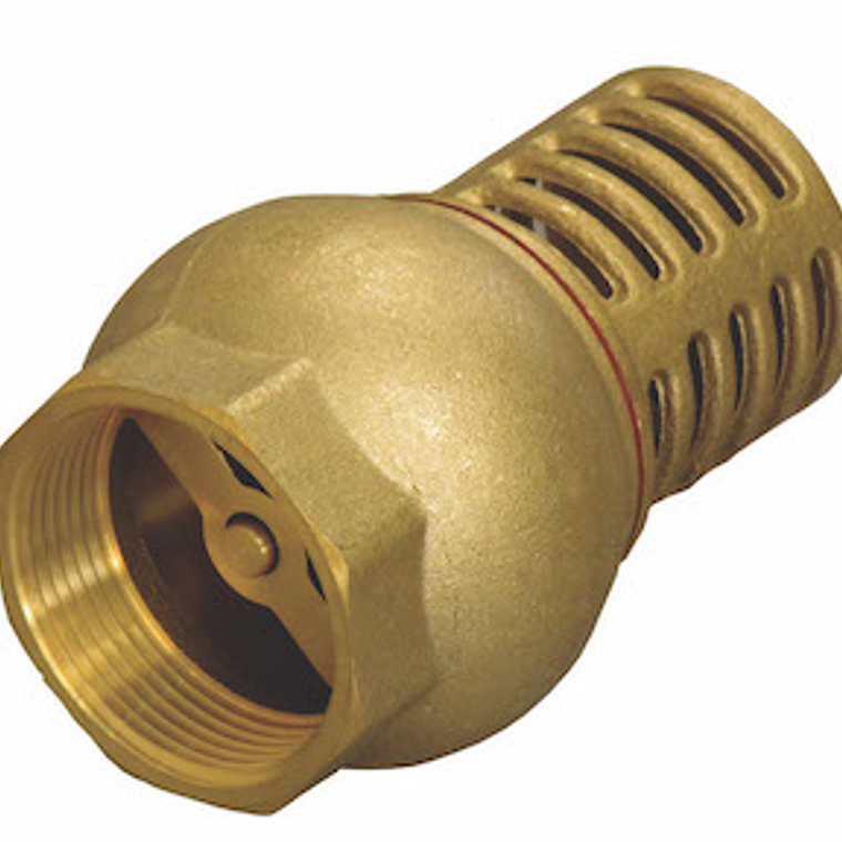 Válv. Fondo-Pie Rejilla Metálica 1.1/2