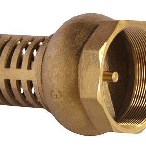 Válvula Fondo-Pie Rejilla Metálica 3