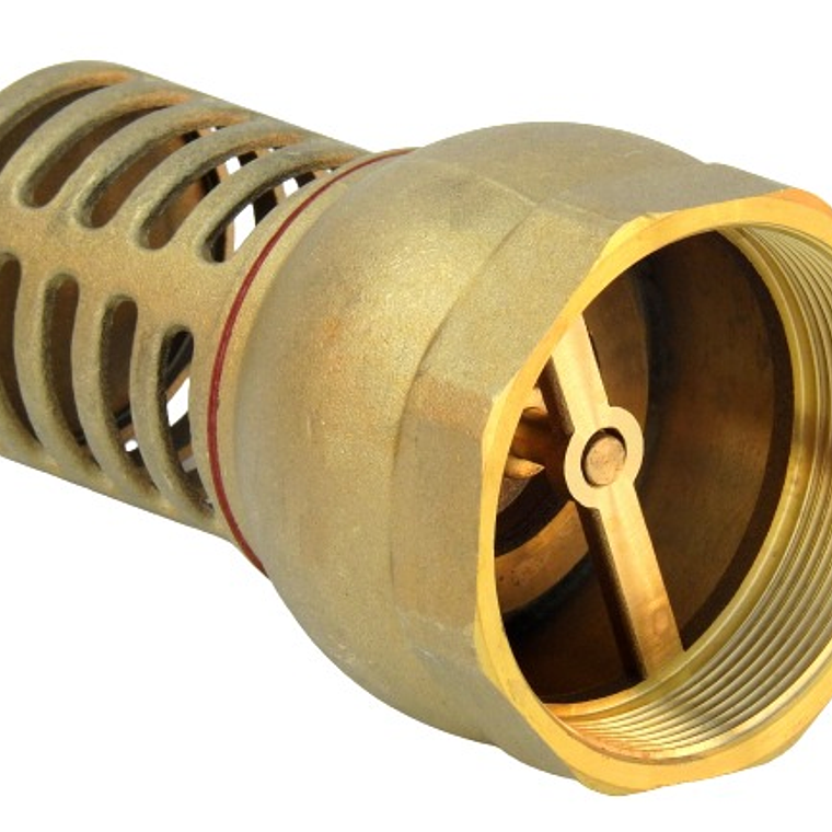 Válv. Fondo-Pie Rejilla Metálica 2.1/2