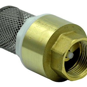 Válvula Fondo Filtro Acero Inox.3/4