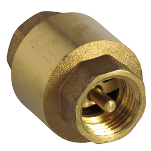 Válvula Retención Vertical Pesada 1/2