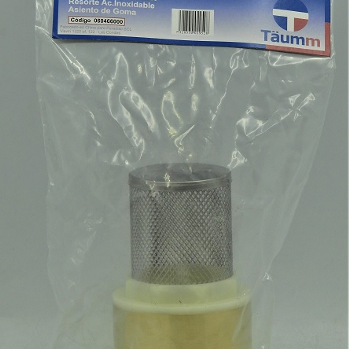 Válvula Fondo Filtro Acero Inox.1.1/4