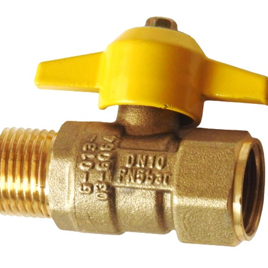 Llave Paso para Gas HI-HE 1/2