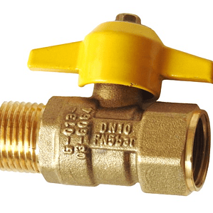 Llave Paso para Gas HI-HE 1/2