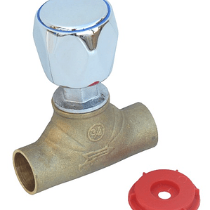 Llave Paso So Superior Cromado 3/4