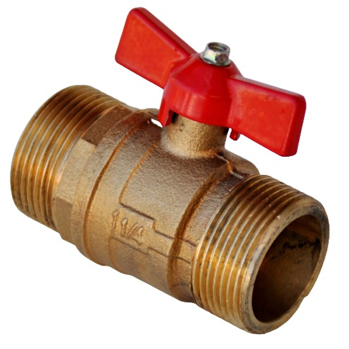 Llave Bola Mariposa HE-HE 1.1/4