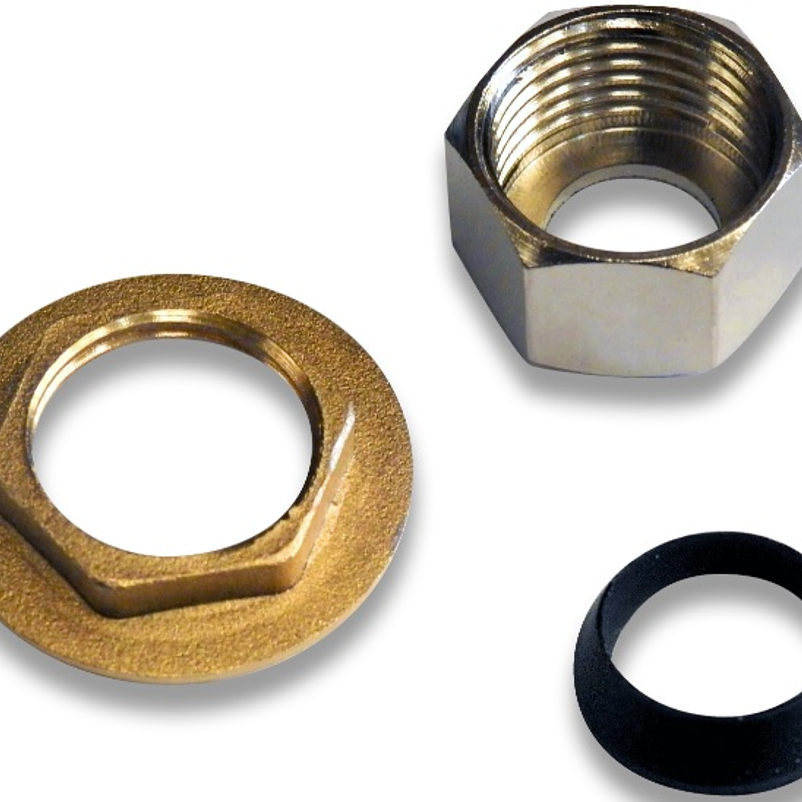 Tuerca Cola, Goma Cónica yTuerca Apriete 1