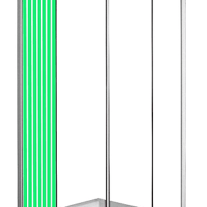 Repuesto Vidrio Fijo Shower 90