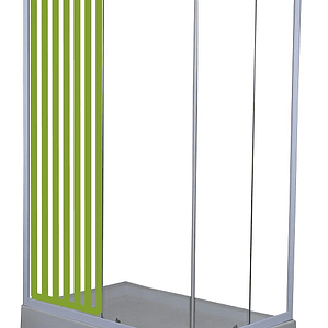 Repuesto Vidrio Fijo Grande Shower 120