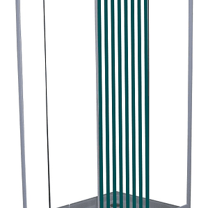 Repuesto Vidrio Puerta Shower 102