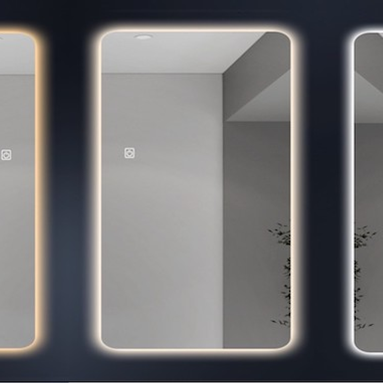 Espejo 70x100 cm, 3 Luces Led distintas 1