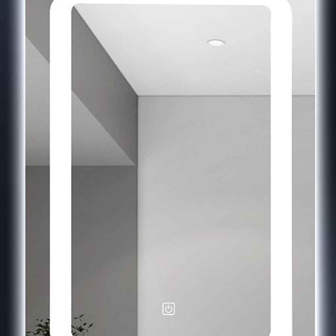 Espejo 70x50 Rectang. c/luz Led Contorno 1
