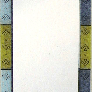 Espejo 60x90 Rectangular Ocre-Celeste