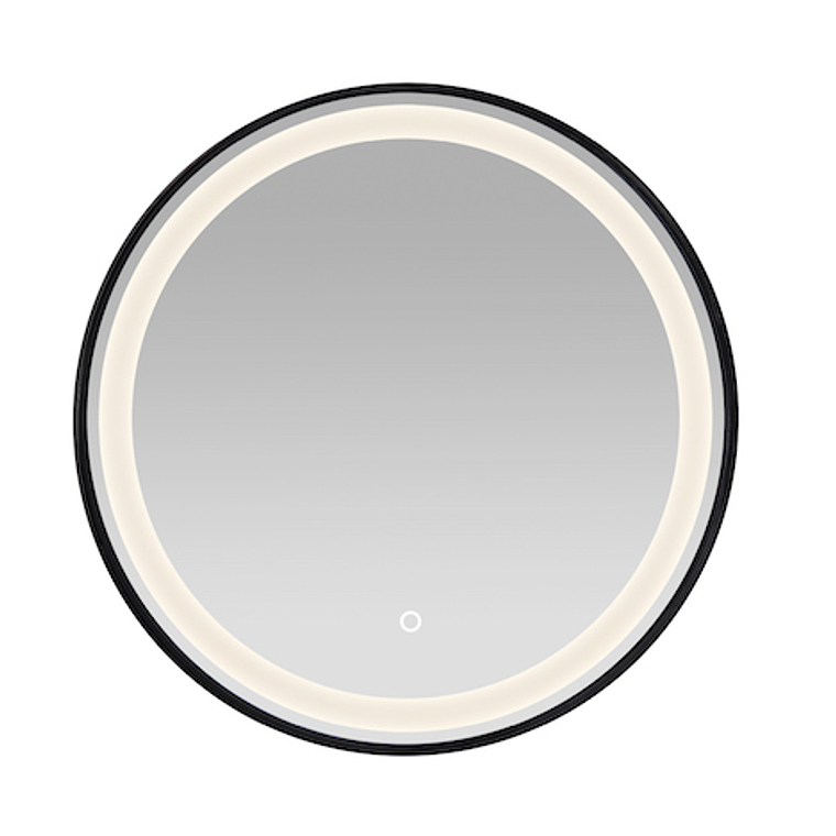 Espejo Circ 60 cm Led Triple, Bord.Metal 1