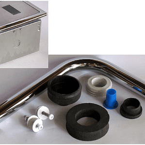 Válvula Electrónica al Muro WC Superior