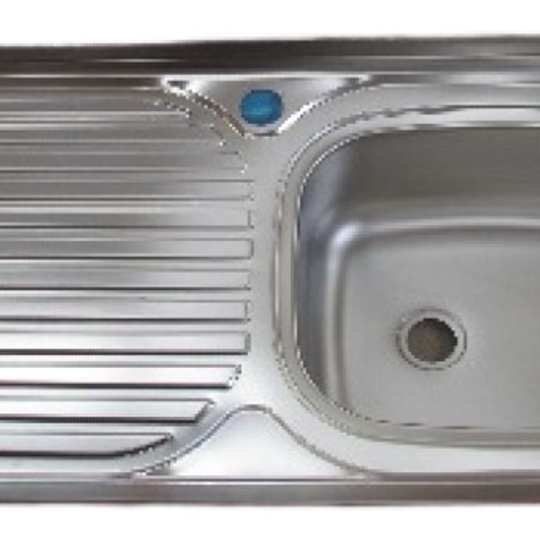 Lavaplatos.100x50 304 Sobrep p/Comb SecIzq 1