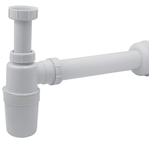 Sifón Plástico para Lavaplatos con Tubo