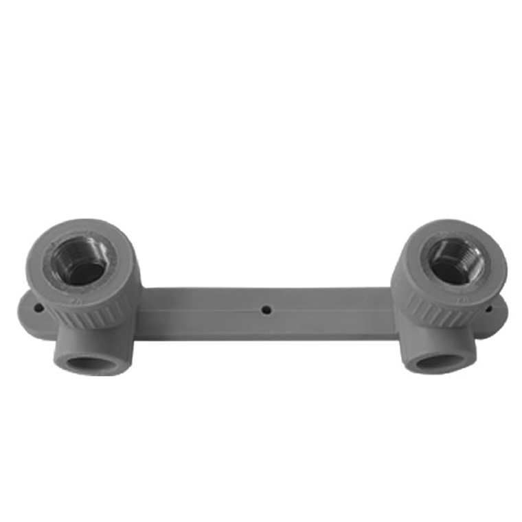 CODO DOBLE 90º PP-R HI METÁLICO – 20mm x 1/2″ 1