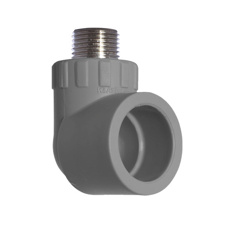 CODO 90º PP-R FUSIÓN HE METÁLICO – 32mm x 1″ 1