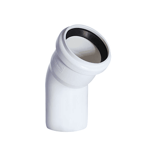CODO SANITARIO BLANCO 45º – 110mm