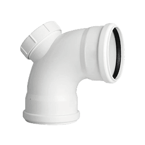 CODO REGISTRO DOBLE ORING SANITARIO BLANCO – 110mm