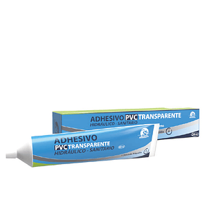 ADHESIVO PVC/SECADO RÁPIDO/TRANSPARENTE – Pomo 20cc