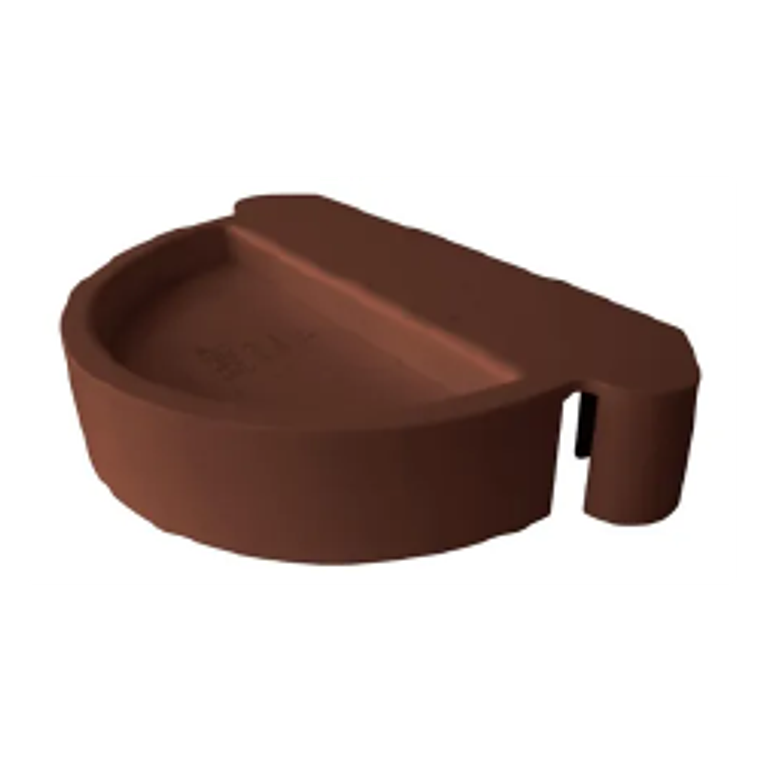 TAPA CANALETA UNIVERSAL MARRÓN 1