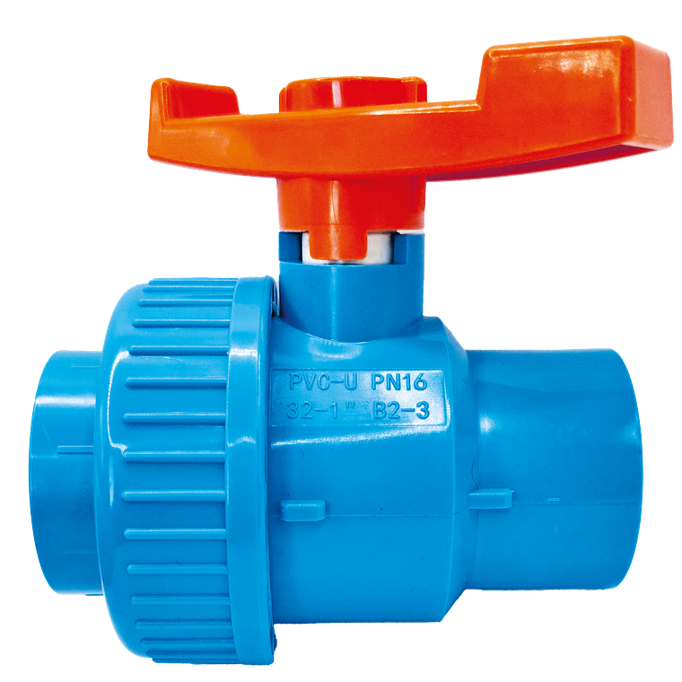 VÁLVULA BOLA UNA UNIÓN-AMERICANA HI-HI 32mm 1