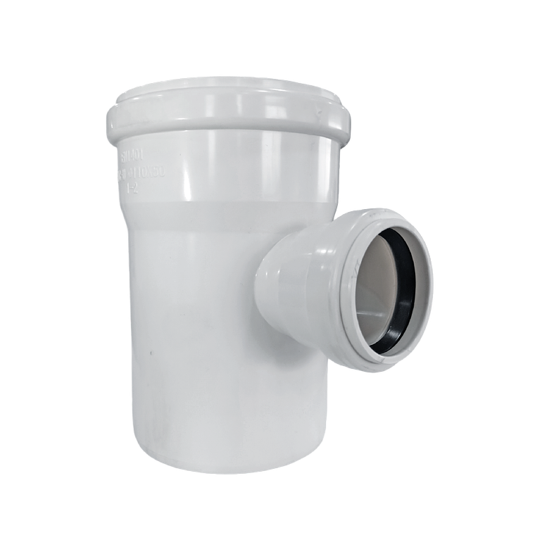 PVC SAN BLCO FT TEE RED 75 40 N 1