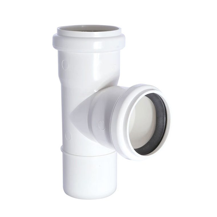TEE SANITARIO BLANCO – 50 x 50mm 1