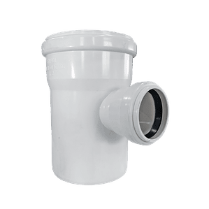 TEE REDUCCIÓN SANITARIO BLANCO – 110 x 40mm